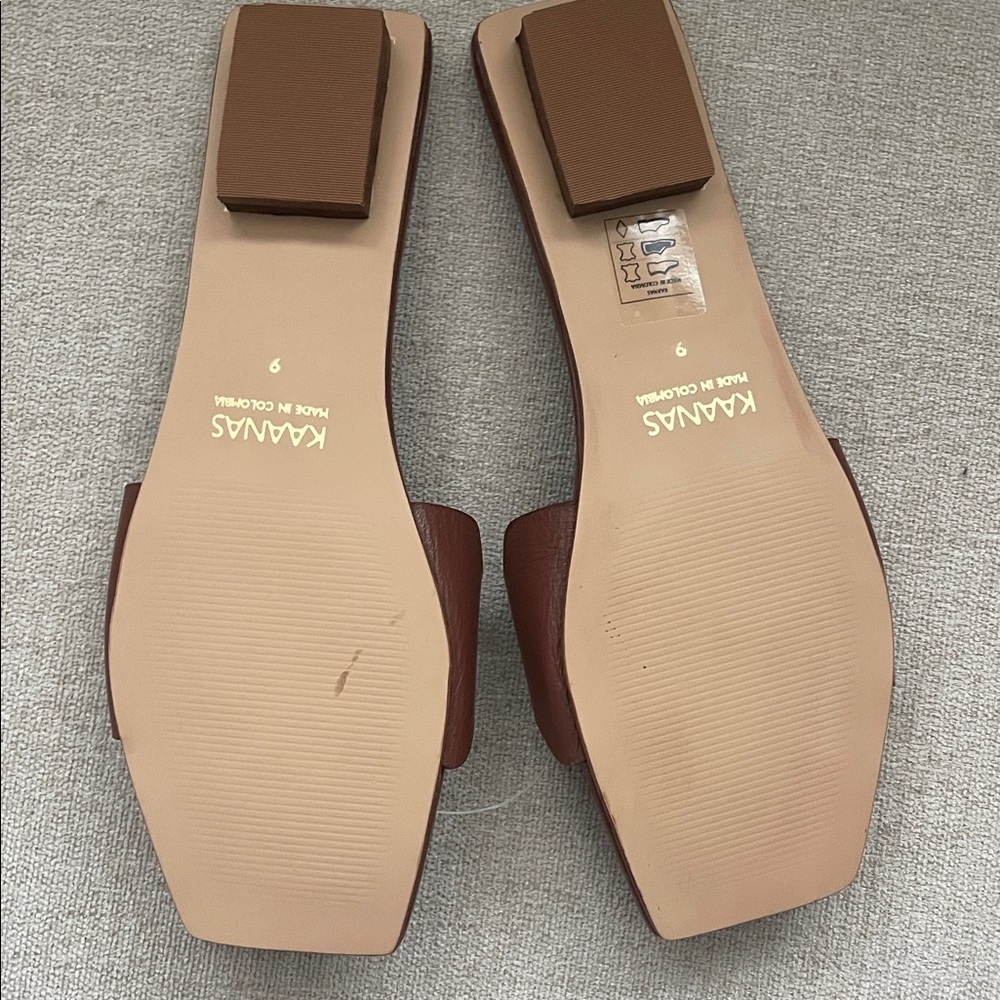 KAANAS Mallawi Slide Sandals- 9 NEW - Picture 5 of 6